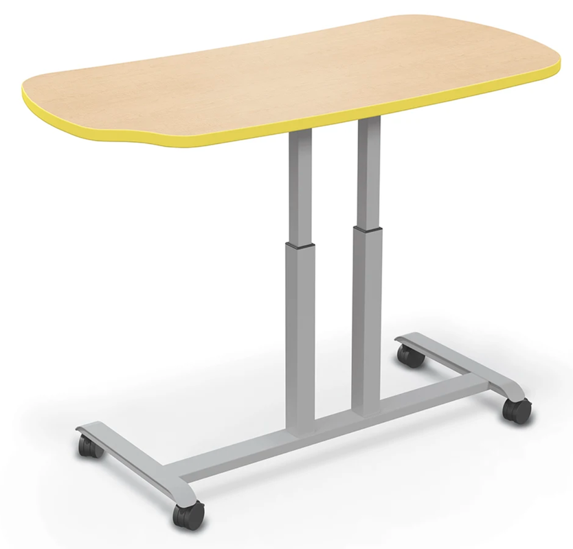 Details about   Kee 42" x 24" Height Adjustable Mobile Classroom Table 